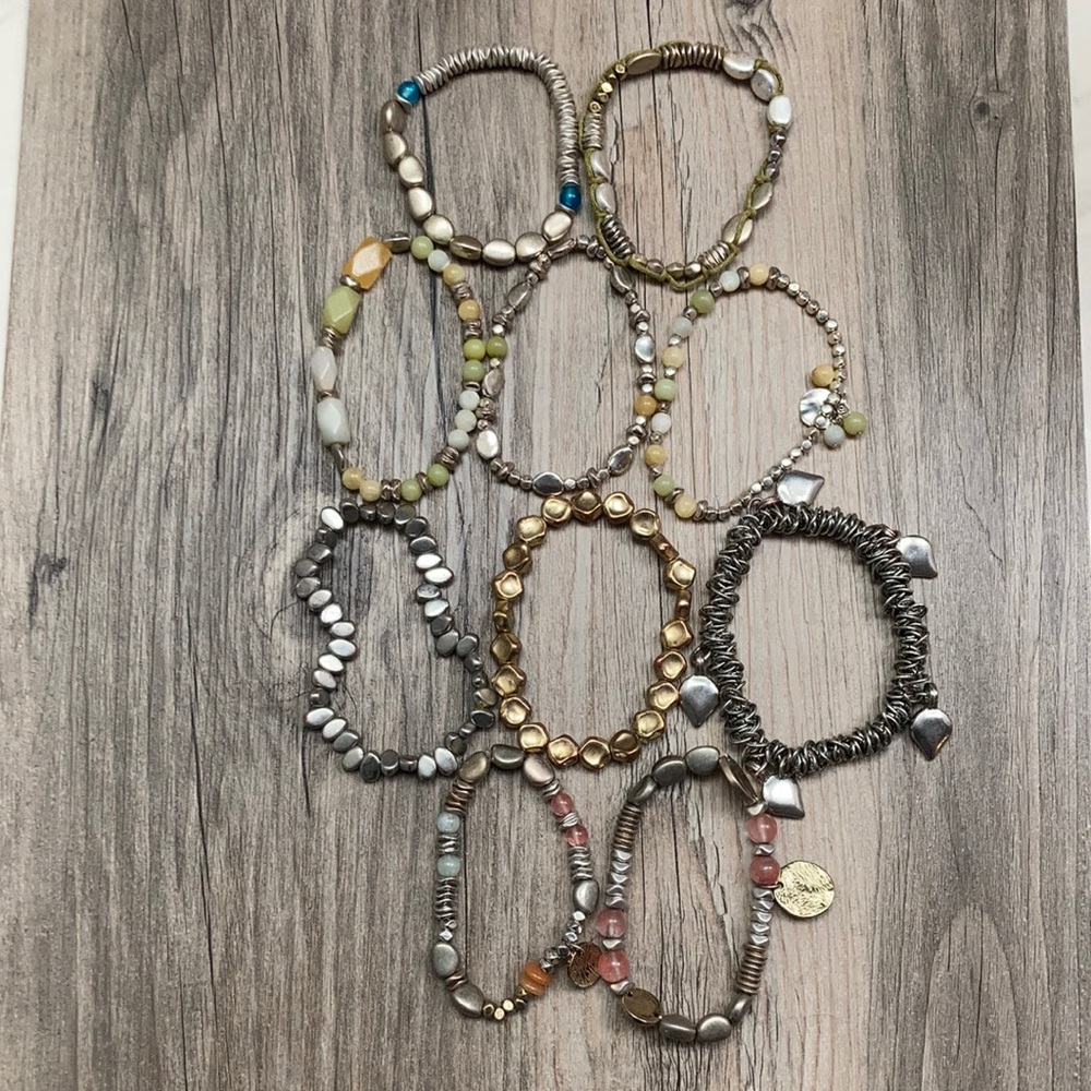 J.Jill set of $10 bracelets